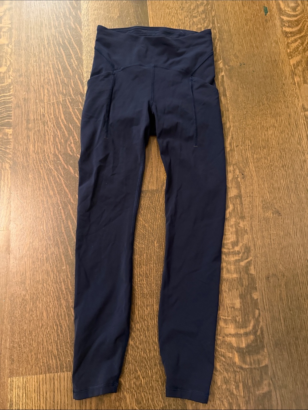 lululemon athletica Navy High-Rise Pocket Leggings